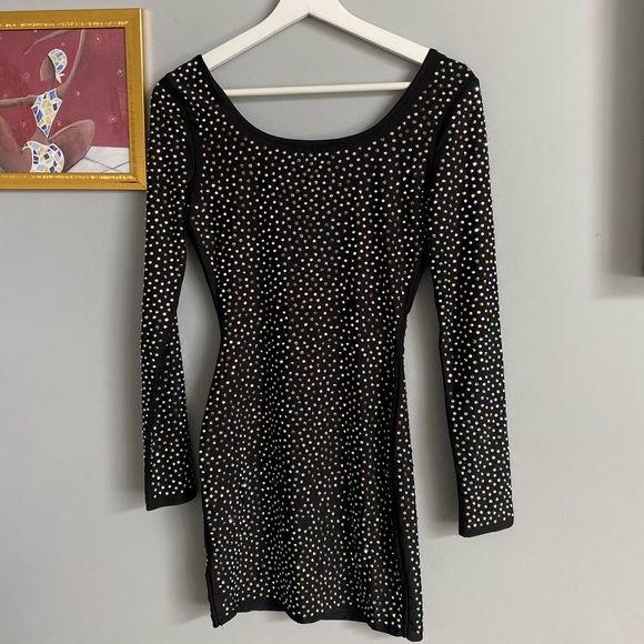 Fashion Nova - Treat Me Better Embellished Dress - Picture 4 of 4